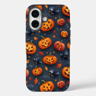 Coque iPhone16 à thème Halloween