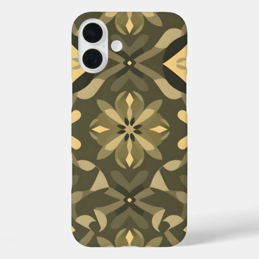 Coque iPhone16 Geometry Bliss - Élégant P sans fai (Verso)