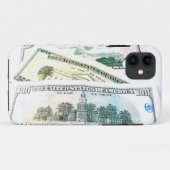 Coque iPhone5 en devise américaine (Dos (Horizontal))