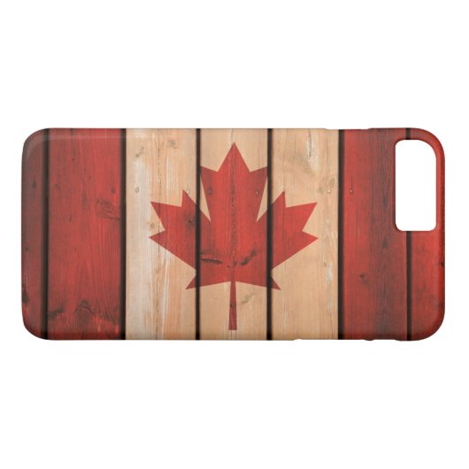 Coque iPhone7 pour la fête du Canada (Dos (Horizontal))