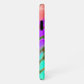 Coque iPhone 11 Bouffée de couleurs Digital Fluid Art (Côté droit)