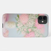 Coque iPhone 11 Bouquet de fleurs coque iphone de peinture à l'hui (Dos Horizontal)