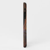 Coque iPhone 11 Connexion fluide Art Abstrait brillant (Côté gauche)