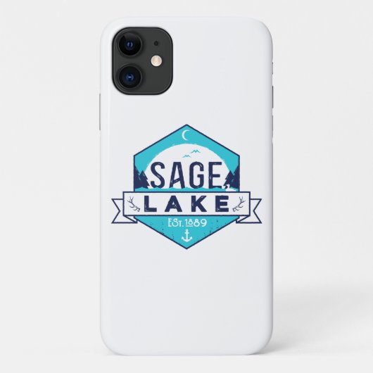 Coque iPhone 11 de Sage Lake (Dos)