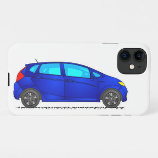 Coque iPhone 11 Étui iPhone Blue Car, Véhicule de Famille