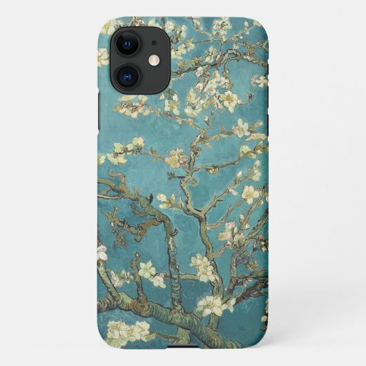 Coque iPhone 11 Fleur d'amande (Dos)