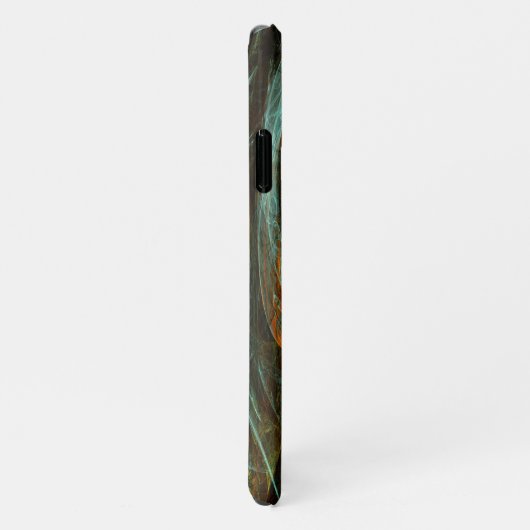 Coque iPhone 11 Fractionner l'art Abstrait (Côté droit)