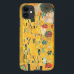 Coque iPhone 11 Gustav Klimt Le Baiser<br><div class="desc">coque iphone avec la peinture à l’huile de Gustav Klimt avec la feuille d’or The Kiss (1908). Un homme et une femme,  aux couleurs dorées brillantes,  embrassent et embrassent avec amour dans un champ de fleurs. Un grand cadeau pour les amateurs d'art Art Nouveau et autrichien.</div>