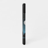 Coque iPhone 11Pro Adorable Rindeer La Nuit (Côté droit)