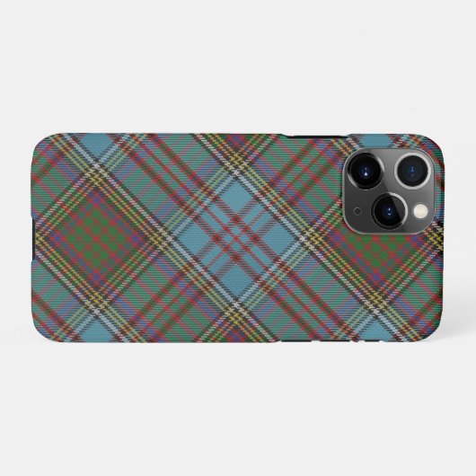 Coque iPhone 11Pro Anderson Clan Tartan Plaid Motif Scottish (Dos Horizontal)