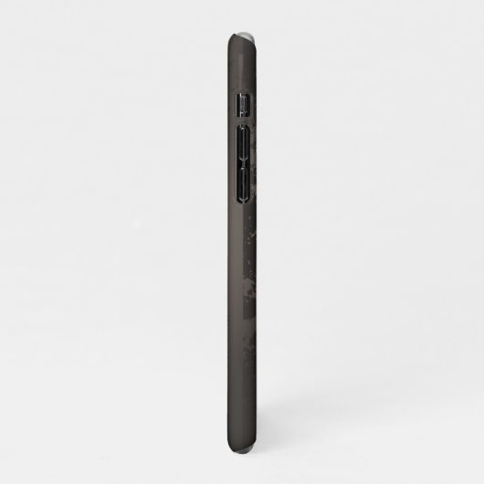 Coque iPhone 11Pro Arrière - plan brun rayé Steampunk (Côté gauche)