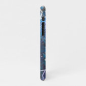 Coque iPhone 11Pro Arrière - plan spatial avec étoiles (Côté gauche)