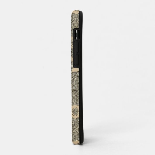 coque iPhone 11Pro avec brocade intégrée (Dos/Gauche)