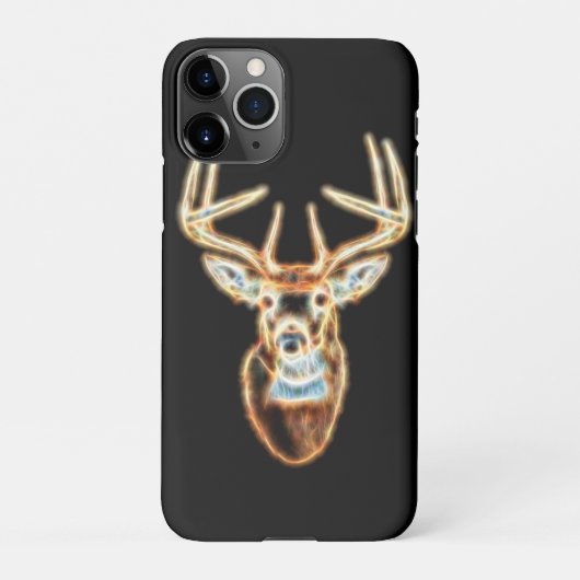 Coque iPhone 11Pro Cerf Head Energy Spirit (Dos)