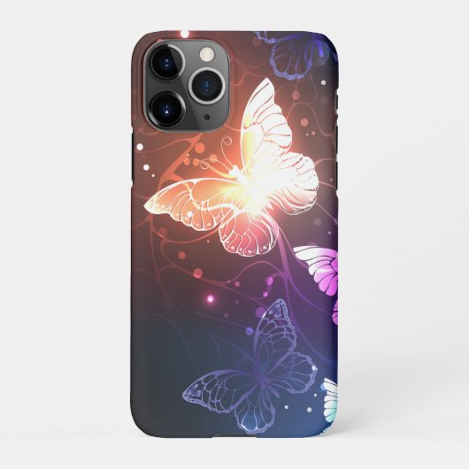 Coque iPhone 11Pro Clowing Night Butterflies (Dos)