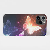 Coque iPhone 11Pro Clowing Night Butterflies (Dos Horizontal)