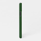 Coque iPhone 11Pro CONSERVEZ CALME COURONNE sur la Personnaliser vert (Côté droit)