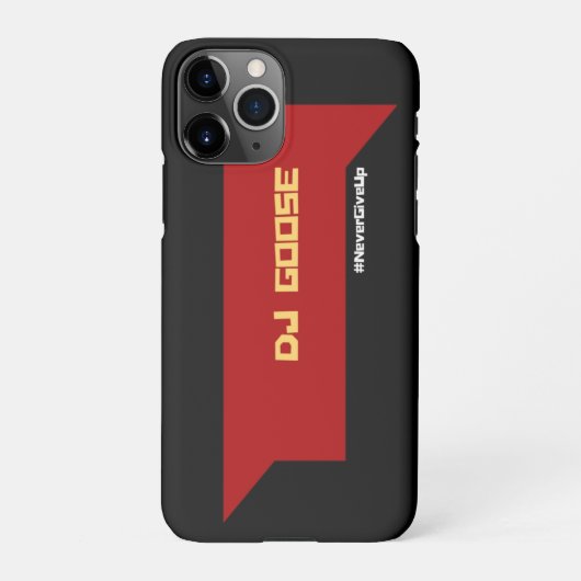 Coque iPhone 11Pro Coque DJ Goose (Dos)