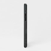 Coque iPhone 11Pro Crâne d'oiseaux dorés sur arrière - plan noir (Côté gauche)