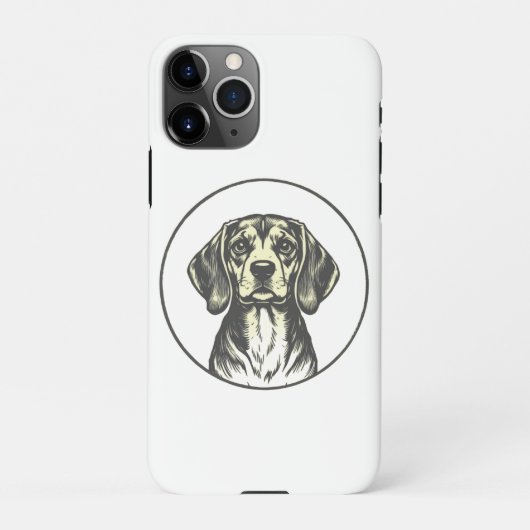 Coque iPhone 11Pro "Cute Dog Design iPhone 11 Pro Max Coque (Dos)