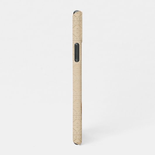 Coque iPhone 11Pro Design d'art tribal des éléphants (Côté droit)