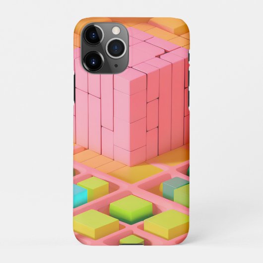 Coque iPhone 11Pro Douceur aux couleurs vives (Dos)