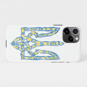 Coque iPhone 11Pro Emblème national de l'Ukraine (Dos Horizontal)