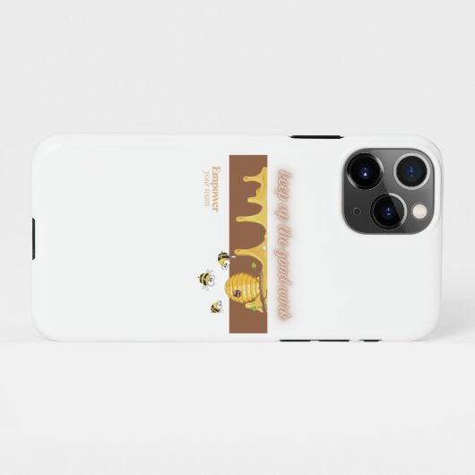 Coque iPhone 11Pro équipe d'habilitation (Dos Horizontal)