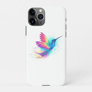 Coque iPhone 11Pro Exotic Rainbow Hummingbird