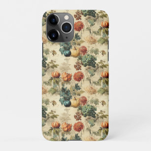 Coque iPhone 11Pro Floral Thanksgiving Motif Vintage (2)