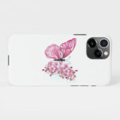 Coque iPhone 11Pro Flower Butterfly (Dos Horizontal)