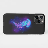 Coque iPhone 11Pro Jellyfish éclatante couleur (Dos Horizontal)
