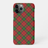 Coque iPhone 11Pro Kerr Clain Tartan Plaid Motif (Dos)