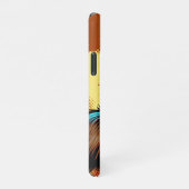 Coque iPhone 11Pro Loup-garou de style bande dessinée devant la plein (Côté droit)