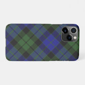 Coque iPhone 11Pro MacKay Green Scottish Clan Tartan Plaid (Dos Horizontal)