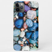 Coque iPhone 11Pro Max Agate personnalisé Nom manuscrit tendance moderne (Dos)