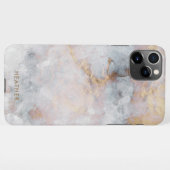 Coque iPhone 11Pro Max Aquarelle Abstraite moderne (Dos Horizontal)