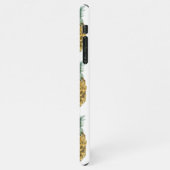 Coque iPhone 11Pro Max Aquarelle tropicale ananas Motif sans couture (Côté gauche)