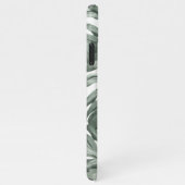 Coque iPhone 11Pro Max Aquarelle tropicale Oasis moderne Feuille Motif (Côté droit)