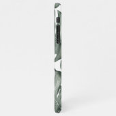 Coque iPhone 11Pro Max Aquarelle tropicale Oasis moderne Feuille Motif (Côté gauche)