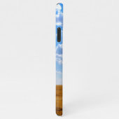 Coque iPhone 11Pro Max Arbre dans un champ de blé récolté (Côté droit)