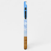 Coque iPhone 11Pro Max Arbre dans un champ de blé récolté (Côté gauche)