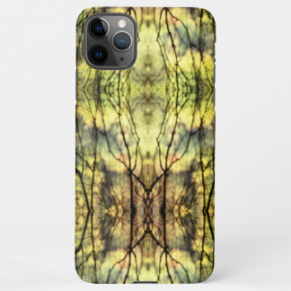 Coque iPhone 11Pro Max Arbres Jaunes Abstraits.