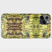 Coque iPhone 11Pro Max Arbres Jaunes Abstraits. (Dos Horizontal)