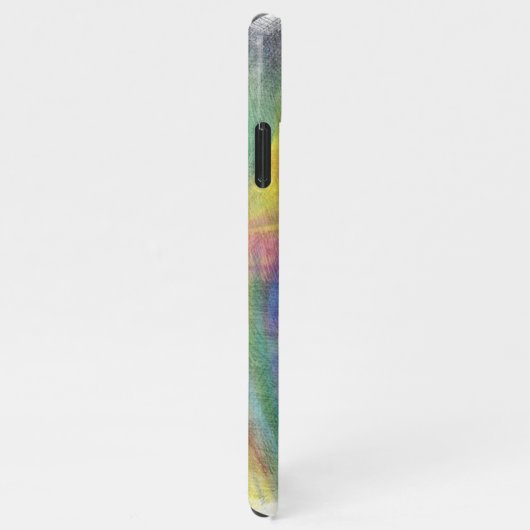 Coque iPhone 11Pro Max arc-en-ciel abstrait (Côté droit)