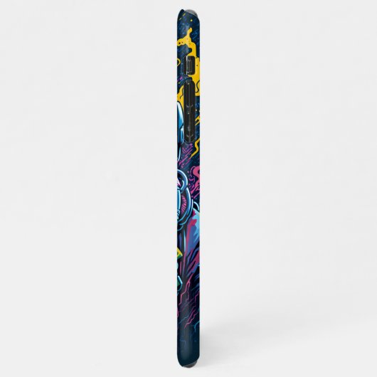 Coque iPhone 11Pro Max astronaut monkey (Côté gauche)