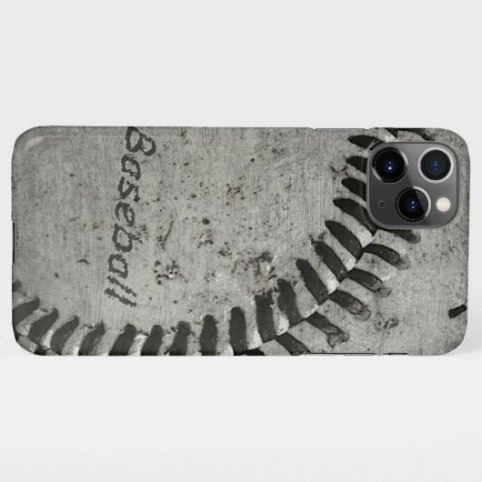 Coque iPhone 11Pro Max Baseball (Dos Horizontal)