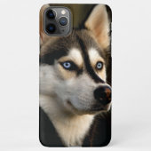 Coque iPhone 11Pro Max Beau Oreiller Husky Lrow (Dos)