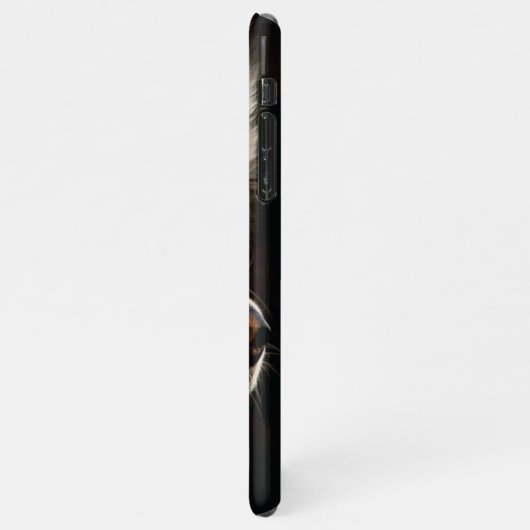 Coque iPhone 11Pro Max Beau Oreiller Husky Lrow (Côté gauche)