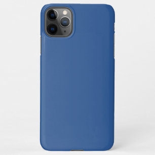 Coque iPhone 11Pro Max Bleu ébloui (couleur solide)
